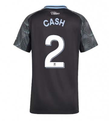 Aston Villa Matty Cash #2 Bortatröja Kvinnor 2025-26 Kortärmad